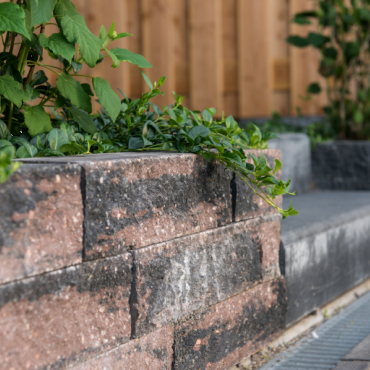 Wallblock Split 40x10x10 cm Brons