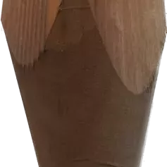 Paal 6,8x6,8x305 cm Niove FSC glad/geribd en gepunt