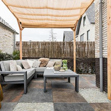Cera4line Mento Bluestone Dark 100x100x4 cm Blauwgrijs