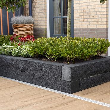 Rockstone Walling 60x15x15 cm Antraciet