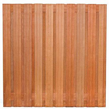 Hardhout scherm Sander 180x180 cm