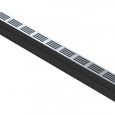 ACO Hexa Slim-line 100 cm Aluminium