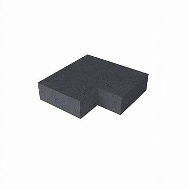 Oud Hollandse traptrede binnenhoek 60/60x40x20 cm Antraciet