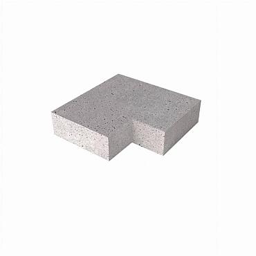 Oud Hollandse traptrede binnenhoek 60/60x40x20 cm Grijs