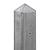 Betolux Beton-hoekpaal 280x10x10 cm ongecoat Grijs