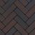 Sierbetonklinker Lyon Dikformaat 21x7x8 cm Mangaan genuanceerd