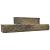 Split Wall Earth 40x10x10 cm Antraciet/Taupe