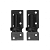 Gardenlux plaatduimen zwart 38x5mm ø16mm (set van 2 stuks)