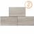 Cera3line Halifax Natural  90x45x3 cm Lichtbruin