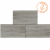 Cera3line Halifax Grey 90x45x3 cm Grijs