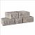 Crack & Stack 15/23x20x10 cm Greige (verkoop per pallet van 100 st)
