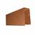Cortenstaal U-profiel Opsluitband 50 5 x 15 x 100