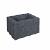 Ridgeflor Middel 40x30x25 cm Zwart
