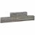 Forto Walling 60x10x10 cm Grijs/zwart