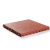 Veiligheidstegel 50x50x4 cm Rood