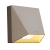 Wedge Wall 12V Rose Silver 6,3x10x10 cm