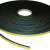 EPDM afstandband voor aluminium onderligger 0,5x1x2000 cm