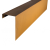 Cortenstaal overzetstuk 150x30x15 cm tbv wallblock