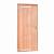 Douglas deur onbehandeld Links draaiende enkele deur dicht 90 x 201