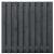 Tuinscherm Tucson 19-planks 180x180 cm Grenen Zwart gespoten