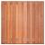 Hardhout scherm Victor  180x180 cm 17 planks