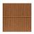 Kokosscherm in houten frame 180x180 cm