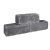 Palinoblock getrommeld 60x15x15 cm Antraciet