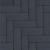 Strackstone+ Dikformaat 21x7x8 cm vlak Antraciet
