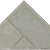 Bisschopsmuts 8 cm met schijnvoeg Grijs