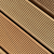 Plank premium 396x14,5x1,6 cm Bankirai V-groeven