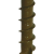 Woodies® Ultimate paalhouderschroef tellerkop 8.0x50 T-40 shield
