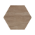 Staptegel Hexagons Foresta Chiaro Ø60x52x2cm