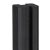 Beton-sleufpaal Reest 11,5x11,5x280 cm gecoat Antraciet