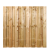 Tuinscherm Hengelo 15-planks 180x180 cm Grenen groen geïmpregneerd