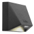 WEDGE mini Wall 12V Dark Grey 3,5x6x5 cm