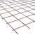 Bouwstaalmat 300x200 cm, maas 15x15x0,4 cm Roest