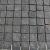 Natuursteen keien TB basalt Rion 14x14x5/7 cm Antraciet