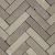 Hollandse Streken waalformaat Twents 20x5x6 cm Grijs genuanceerd getrommeld