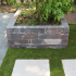 Wallblock Old 60x12x12 cm Brons