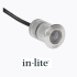 Hyve 22 LED grondspot 12V RVS Ø 22 mm