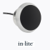 PUCK grondspot 12V Black Ø 60 mm