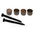 Novadeck Plugs Midnight Oak