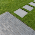 Strackstone+ Dikformaat 21x7x8 cm vlak Antraciet