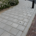Betontegel 30x30x4,5 cm met facet Grijs KOMO