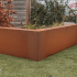Cortenstaal overzetstuk 150x30x15 cm tbv wallblock