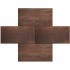 Cottage stone Devon 30x60x4 cm Bruin genuanceerd