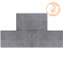 Cera3line Rocky Anthracite 90x45x3 cm Antraciet