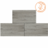 Cera3line Halifax Grey 90x45x3 cm Grijs