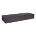 Traptrede De Luxe 120x40x15 cm Zwart