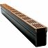 Garden Drain goot 6,5x10x100 cm Corten